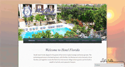 Desktop Screenshot of hotelfloridasorrento.com